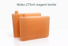 HDPE WAKO 275ml bottle reagent bottle  와코 시약 보틀 6개입 1박스 캡포함 레드캡 화이트캡 선택가능 : 주식회사 한길메디텍