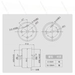고정밀 정적 토크 센서 MRT 측정기 F9801 S블루투스850A : 에난컴퍼니