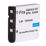 SLB용 3.6v 1230mAh - 1237 EU94 L55 L55W L85 L85W 31 카메라 배터리 : 한라물산2