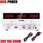 호환  NICE-POWER SPS-H3010 30V10A300W 15V12V5V 스위칭 랩 DC 전원 공급 장치 전자 제품 노화 테스트 납산 배터리 충전 : 노아노아삼