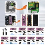 라즈베리 파이 피코 보드 키트용 피코부트 FPC 플렉스 케이블 닌텐도 게임큐브 NGC GC2SD/SD2SP2 레트로 게임 콘솔 액세서리 : 오션글로벌15