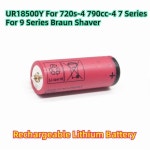 충전식 리튬 배터리  면도기 720s-4 790cc-4 7 9 UR18500Y : 한라물산5