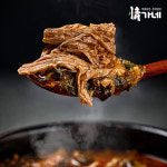 정가네 뼈없는 순살 감자탕 2팩 2인분 뼈해장국 밀키트 우거지 캠핑음식 맛집 : 심가네 푸드