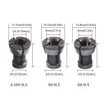 MM 변환 조각 스플릿 머신 라우터 부싱 컨버터 트리밍 3pcs China Mainland : 더나은픽
