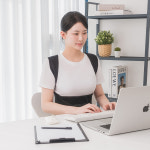 자세교정밴드 거북목 라운드숄더 교정 말린 어깨 굽은 등 자세 교정기 바른자세 : 메디컬랩