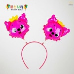 SAW 풍선나라 핑크퐁 헤어밴드 풍선 캐릭터 파티 이벤트 장식 : 스마트올웨이즈