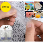 에보윈 물에 녹는 플라스틱 물라스틱 젤리플라 DIY 키링만들기 세트 200g : studio SIWOL