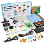 초보자를 위한 비트 전자제품 학습 센서, 프로젝트(마이크로 비트 교육 튜토리얼이 - LED 포함) | 스타터 포함된 기본 코딩을 STEM 키트... 