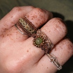 두쫀쿠 시리즈. Dujjonku rings : Sandwich Bling