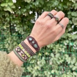 두쫀쿠 시리즈. Dujjonku rings : Sandwich Bling