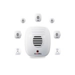 벨+하웰 해충 퇴치기 플러그인 장치 모듬 8팩 쥐 설치류 모기 바퀴벌레 거미 개미 화학물질 냄새 소리 없이 퇴치하는 데 효과적으로 도움을... 