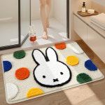 G1809 1+1 50x80cm 미피 miffy 발매트 러그 인테리어 미끄럼방지 카펫 집꾸미기 집순이 : 쿠마네상점