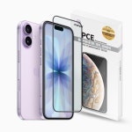맥플 iPhone 폴리카보네이트엣지 액정 강화유리 아이폰17, 1매입 : 맥플