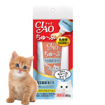 (CS-154H) 이나바 챠오츄르 고양이 츄르간식 튜브형 챠오 츄브 헤어볼케어 참치, 80g, 1개 : 드림펫 동물병원