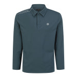 [세인트앤드류스] 남성 배색 로고 자수 스트레치 카라 긴팔 티셔츠 811F1TO101 : 크리스아울렛