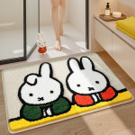G1809 1+1 50x80cm 미피 miffy 발매트 러그 인테리어 미끄럼방지 카펫 집꾸미기 집순이 : 쿠마네상점
