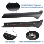 차량 바디키트 좌우 유리 로버 DCB500070PMA Black 2 DCB500060PM : 나흐트컴퍼니