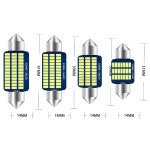 자동차 번호판등 CA US 31 C5W LED 39 41M 36 36mm warm white 2pcs : 토탈이즈