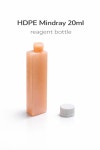 HDPE Mindray 20ml reagent bottle 민드레이 시약보틀 18개입 1박스 화이트 캡 포함 : 주식회사 한길메디텍