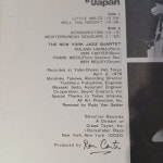 [수입 중고 LP] J3869 The New York Jazz Quartet – In Concert in Japan : 예음레코드