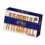 롤리폴리 196g 10개입 휴대용간식 학원간식 원통형 얇은비스킷 : 허니헬시