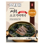 서청미역 프리미엄 소고기 미역국 10팩 : 서청미역