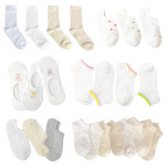 여성덧신 남자양말 여자 남성 여름 페이크삭스 덧신 학생 발목 덧버선 양말 최대 5종 세트 : 양말목장