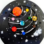LED 은하수 우주 만들기 어린이집미술교구 유치원만들기재료 태양계 : 키이이스