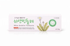 하얀민들레치약 150g 10개 구내염 잇몸질환개선 웰빙치약 치주질환 저자극 미백효과 : 모엔티브