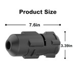 Rivershine 49-16-2767 하이 토크 임팩트 렌치 고무 보호 부츠 밀워키 M18 FUEL 1/2 (2767-20)~(2863-20)(1팩) : 보석함2