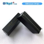 H83601D/Dg36001G 36핀 기가비트 네트워크 트랜스포머 RJ45 자동 커플러 이중 링 절연 기능이 있는 직접 플러그 LAN 필터 EMI... 