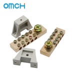 황동 와이어 터미널 상자 15 접지선 20 블록 9X18 접지 OMCH 배포 이중  9X18 4Hole With Holder : 에스에스컴퍼니14