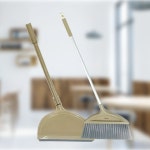 접이식 방비 세트 업소용 미용실 애견샾 상가 쓰레받기 롱빗자루 : 하나더디씨몰