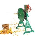 옥수수 수동 탈곡기 주철 농장 손 반자동 핸드 크랭크 미니 기계 : 염포상사