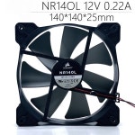 American Corsair 14CM 섀시 팬 NR140L 14025 데스크탑 컴퓨터 12V 라이트 냉각 : 헬락스컴퍼니