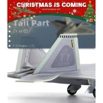 1/72 F-22 랩터 모델 다이캐스트 비행기 전투기 컬렉션 및 선물용 모델 (TY 325 FW) 04.F22(AK 093) : Amazing009