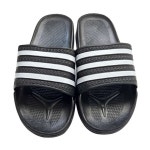 삼선슬리퍼 검정 260mm 1개입 오피스샌들 사무실실내화 요야원사용 : 웰빙하나