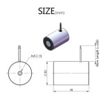 12v 24v 미니 전 15Kgs / 150N 전자 유지 1Pcs(H3045 24v) H3045 12v : 코어상품마켓