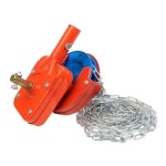 비닐하우스 체인 측면 윈치 개폐기 수동 리프트 축사 자동 장치 핸들개폐기 기계 하우스 탑 롤(Yalite/4m 체인/빨강) : 지호 글로벌