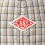 단톤 웨더 6패널 캡 체크 26SS DT-H0376 CWS : 럽인도쿄