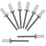 조르베이오 60PCS 3/16 X 1/2 스틸 맨드릴이 있는 폐쇄형 알루미늄 블라인드 : 하이픽스몰