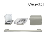 미라클 욕실 악세사리 4품세트 MI-CU 크롬유광 : 더 베르디