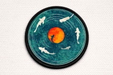 물고기 원형 패치 : The 패치