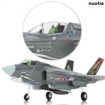 1/72 F-35B 라이트닝 II 전투기 모델 전투기 미 해군 VX-23 BF-01 다이캐스트 항공기 및... F35B 비행기 모델 컬렉션 선물 : Amazing009