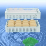 24개 계란 완전 자동 회전식 부화기 터치 온도 조절 농장 부화장 병아리 오리 메추라기 조류용 : 달봉상사3