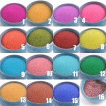 3D 작은 유리 캐비어 아트 볼 비즈 네일 팁 스티커 장식 뷰티 액세서리 0.1-0.5mm 23g 16 색 BL007 : 나비컴퍼니N