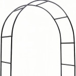 대문 화단 식물 그린가든Gr n 화단가꾸기 아치 피켓 그린울타리 넝쿨지주대 인조나무껍질 블랙 140X38X2400 : 스마트마켑