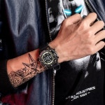 루이마스 시계 크리에이티브 롤러 회전 : 이코컴퍼니