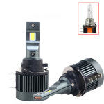 호환  2Pcs H15 자동차 LED 헤드 라이트 전구 12000LM 슈퍼 화이트 라이트 DRL Canbus 아우디 A3 A5 A6 VW 골프 6 7 Tiguan Cla250 하... 