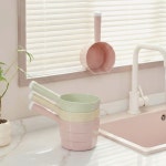 스탠딩 사카더라 바가지 2size 깔끔한 물고임없는 다용도 세차 욕실청소 화분물주기 자루 : 조이코코몰